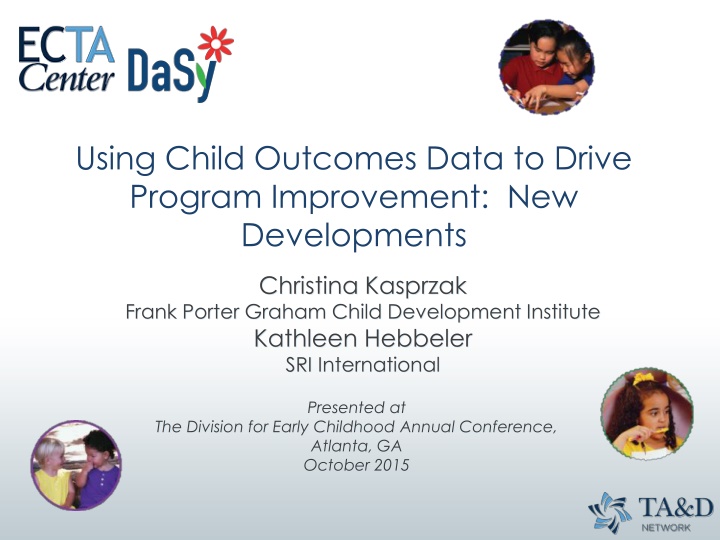 Using Child Outcomes Data for Program Improvement