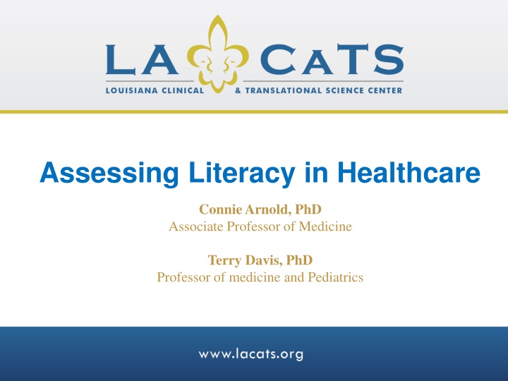 Patient Literacy in Healthcare