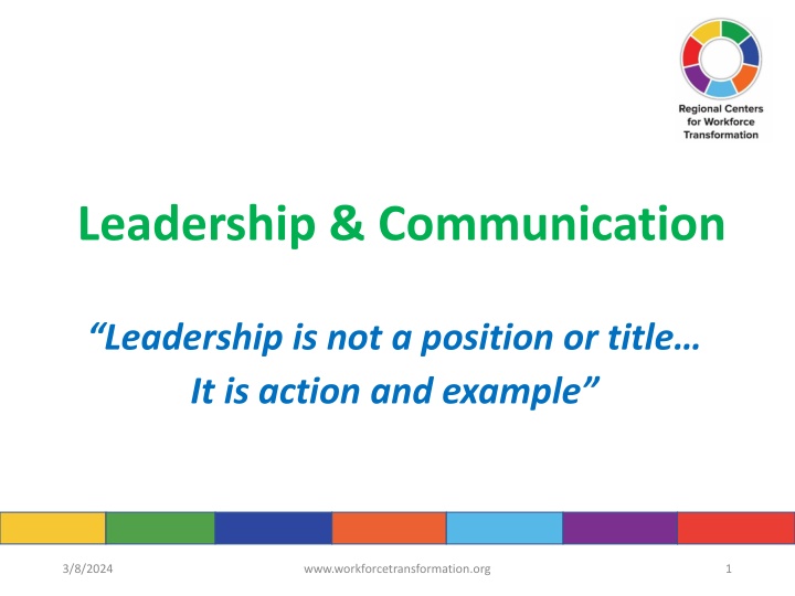 Leadership & Communication