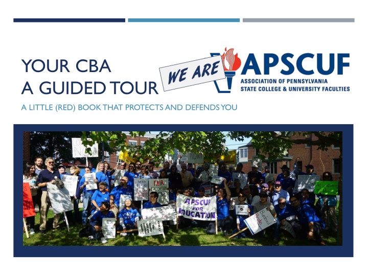 Comparison of APSCUF CBA with Other Contracts in Higher Education