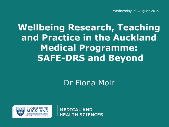 Exploring Wellbeing Research and Initiatives in Medical Education