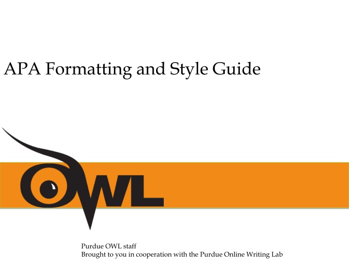 Guide to APA Formatting and Style in Social Sciences
