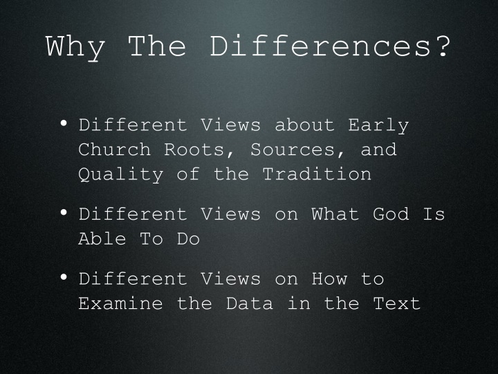 Diverse Perspectives on Early Church Traditions and Historical Jesus