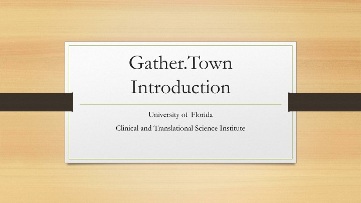 Guide to Navigating Gather.Town for University Events