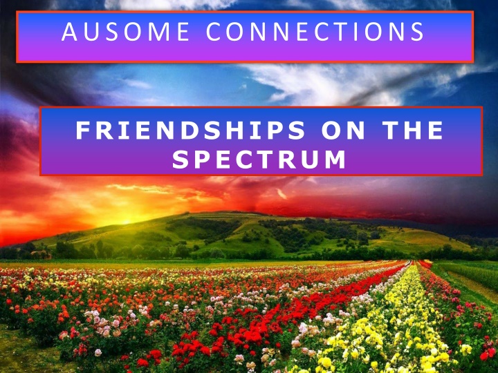 Autistic Friendships and Social Success