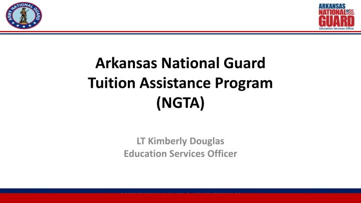 Arkansas National Guard Tuition Assistance Program (NGTA) Details