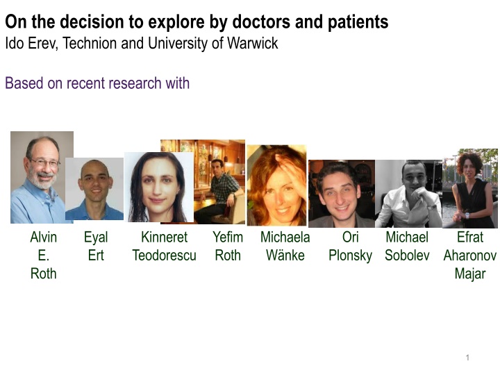 The Decision-Making Process of Checking Behaviors Among Doctors and Patients