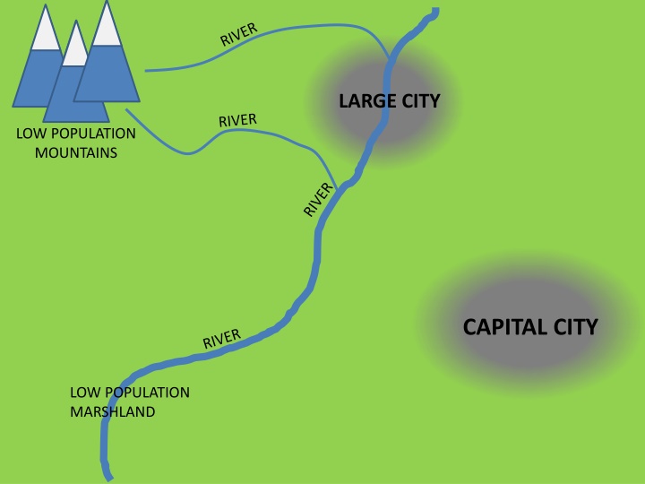 Impacts of Very Heavy Rain on a Large City with Low Population and Mountainous Terrain