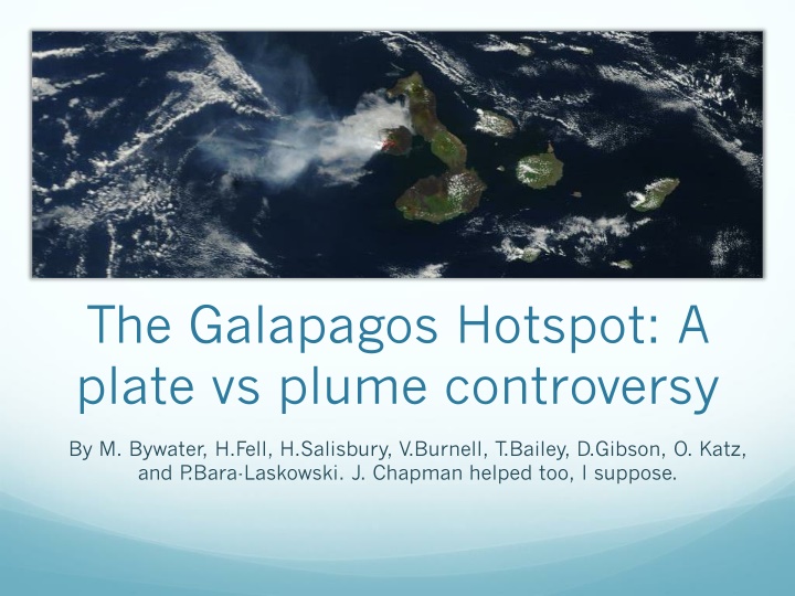 Debunking the Galapagos Hotspot: Plate vs. Plume Controversy
