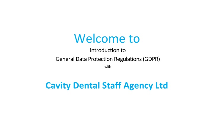 GDPR and Data Protection for Businesses