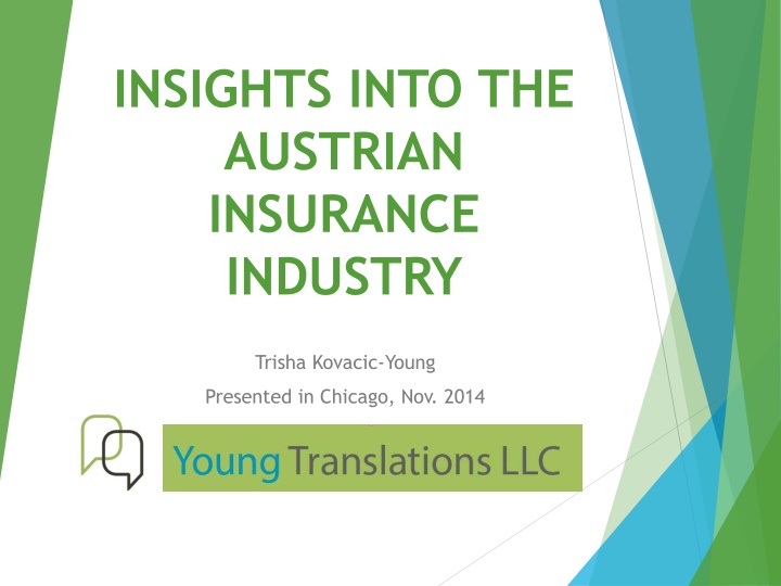 Overview of the Austrian Insurance Industry