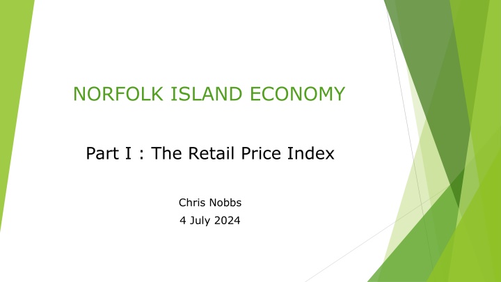 The Norfolk Island Economy: Retail Price Index and Inflation Insights