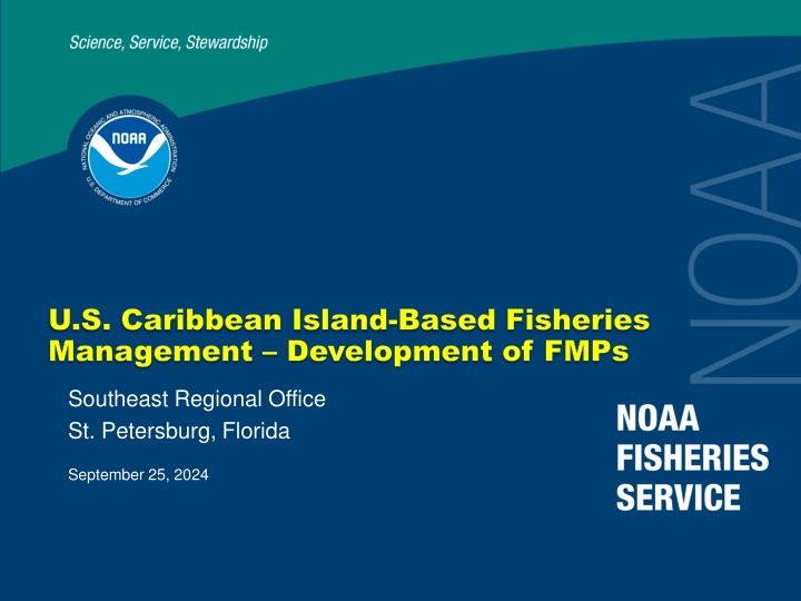 Developing Island-Based Fisheries Management Plans in the U.S. Caribbean Region