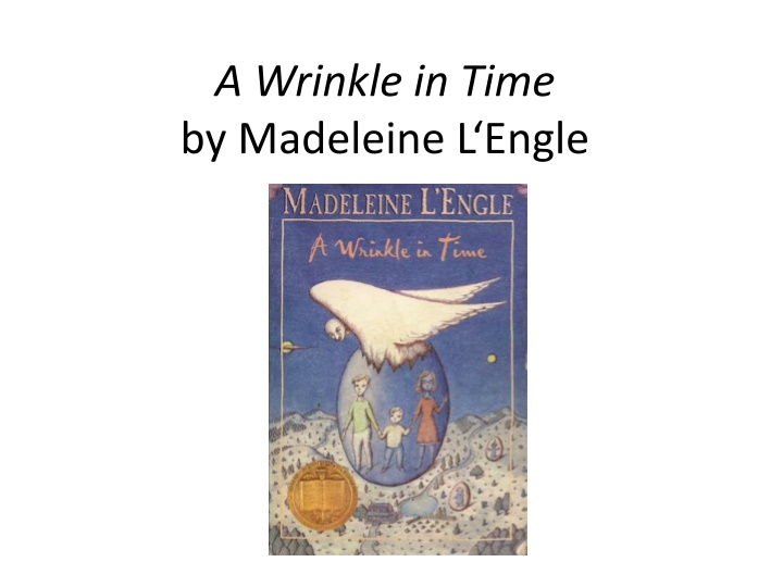'A Wrinkle in Time' by Madeleine L'Engle: Author, Themes, and Genre
