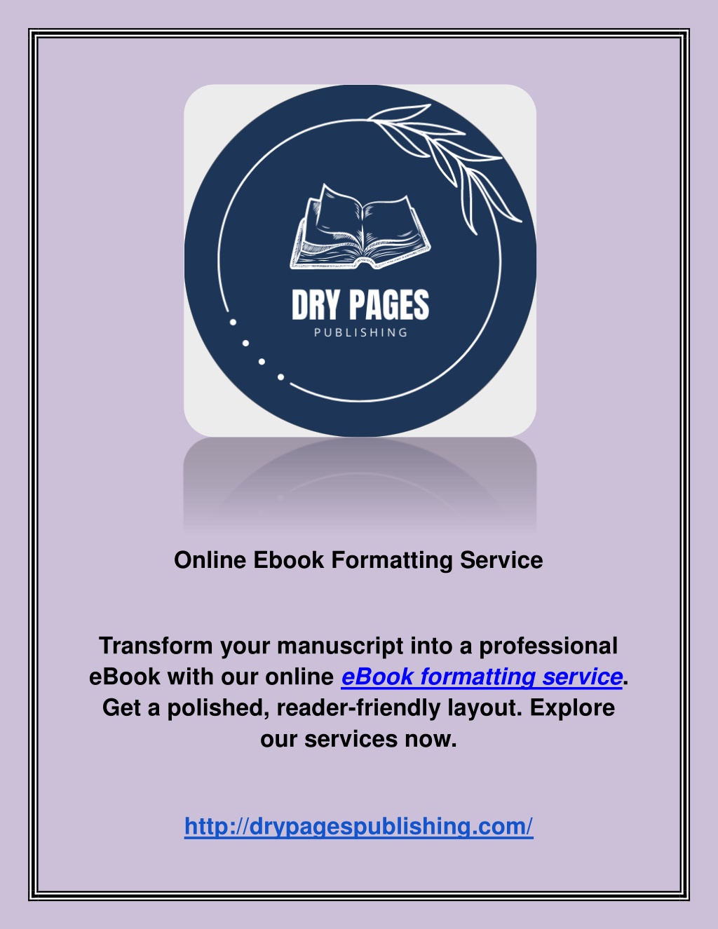 online ebook formatting service l.w