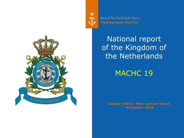 Hydrographic Survey Report 2018 for the Kingdom of the Netherlands