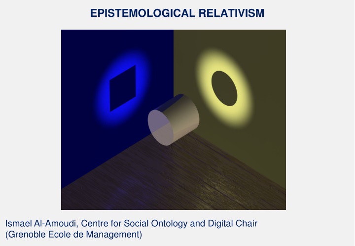 Epistemological Relativism in Critical Realism