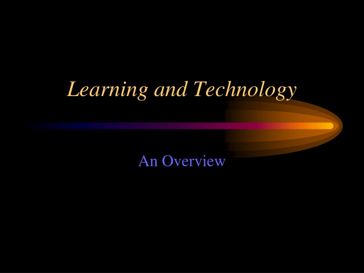 Multimedia Learning Environments and Principles