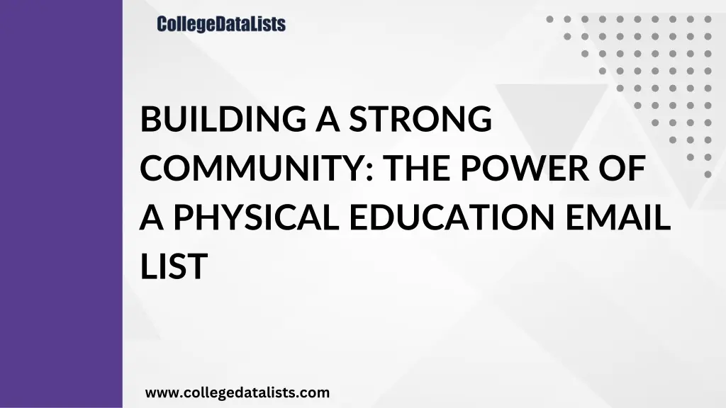 building a strong community the power n.