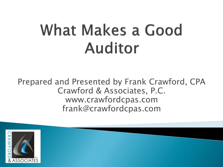 Attributes of Good and Expert Auditors Exploration