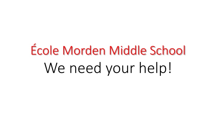 Help Create a School Mascot for Cole Morden Middle School