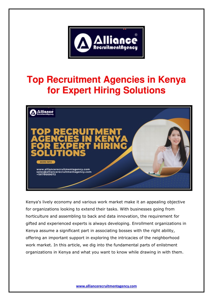 top recruitment agencies in kenya for expert n.w