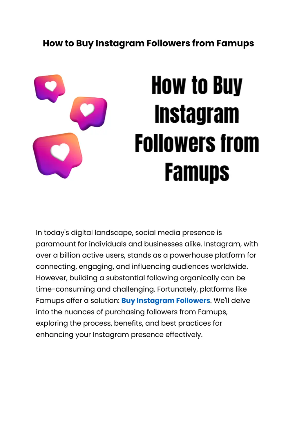 how to buy instagram followers from famups n.