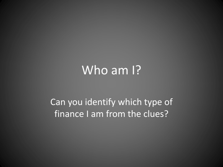 Types of Finance Explained