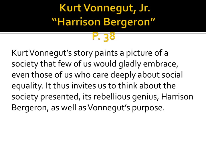 Themes in Kurt Vonnegut's 