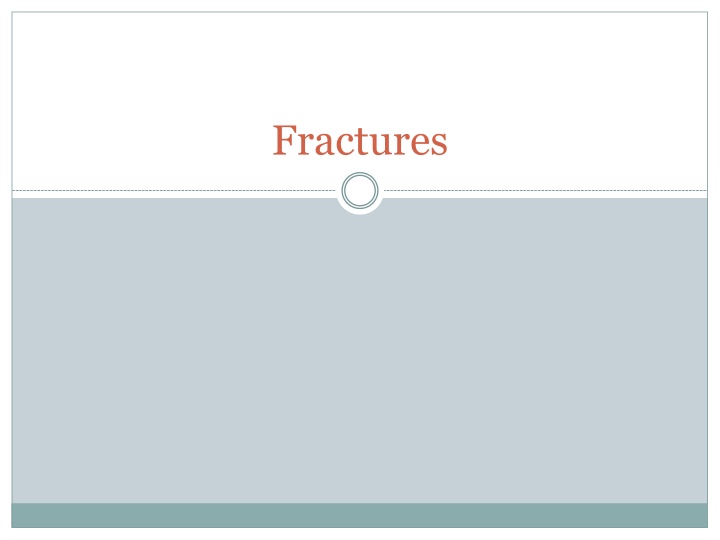 Different Types of Fractures and Their Characteristics