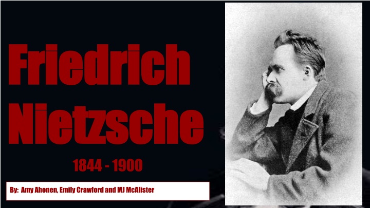 Friedrich Nietzsche - Philosopher and Thinker Extraordinaire