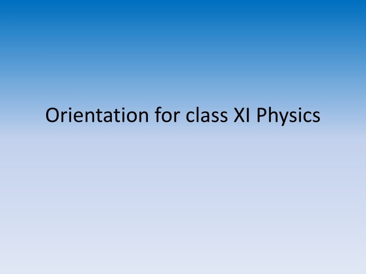 Comprehensive Overview of Physics Curriculum for Class XI and XII
