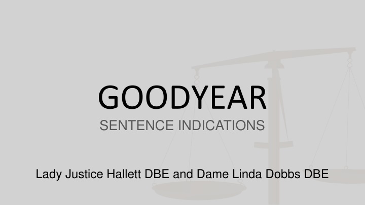 Guidelines on Seeking Sentence Indications in Legal Proceedings