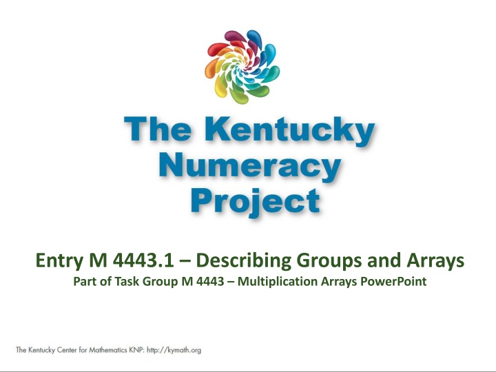 Group Structures and Arrays in Multiplication