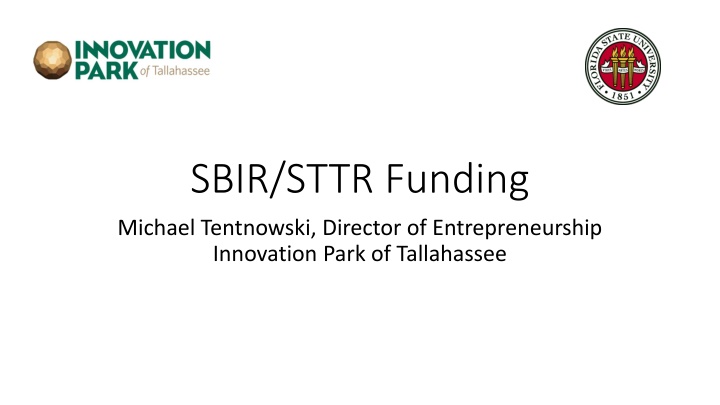 SBIR and STTR Funding Programs
