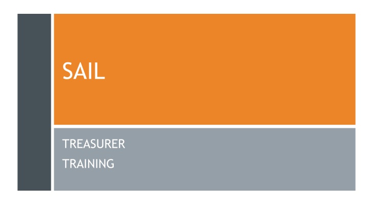 Treasurer Training Guidelines and Responsibilities
