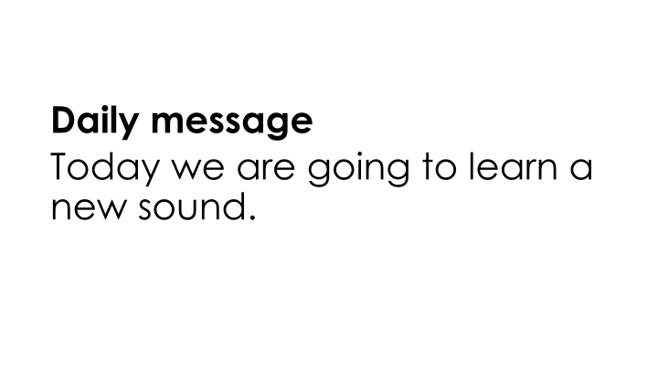 New Sounds: Daily Message Adventure