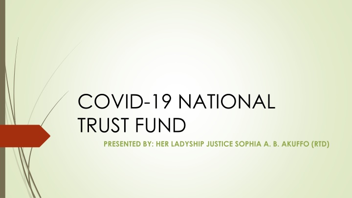 COVID-19 National Trust Fund Overview