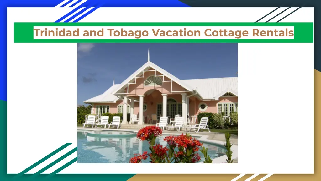 trinidad and tobago vacation cottage rentals n.