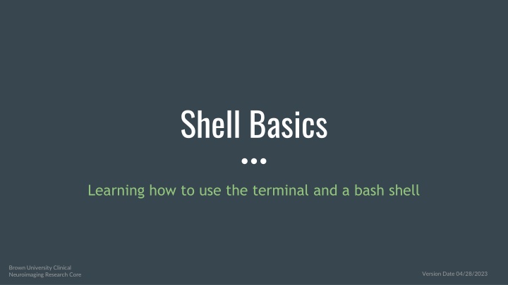 Shell Basics for Effective Command Line Usage