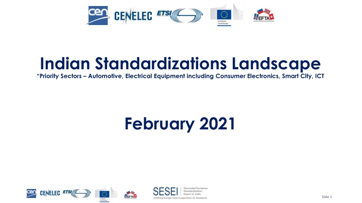 Indian Standardizations Landscape: Priority Sectors and Bodies Overview