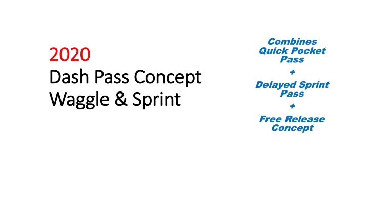 Advanced Football Passing Concepts and Drills for 2020