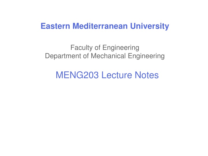 Temperature Measurement in Mechanical Engineering