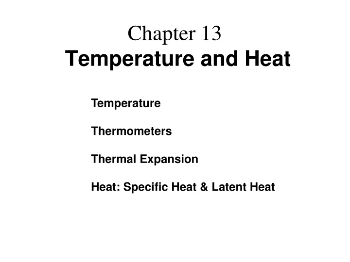 Temperature, Heat, and Thermometers for Effective Measurement