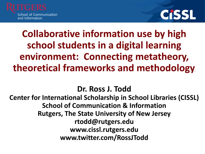 Enhancing High School Students' Collaborative Information Use