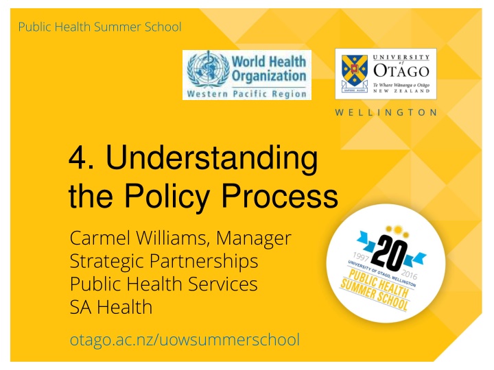 Public Policy and Its Role in Health Equity