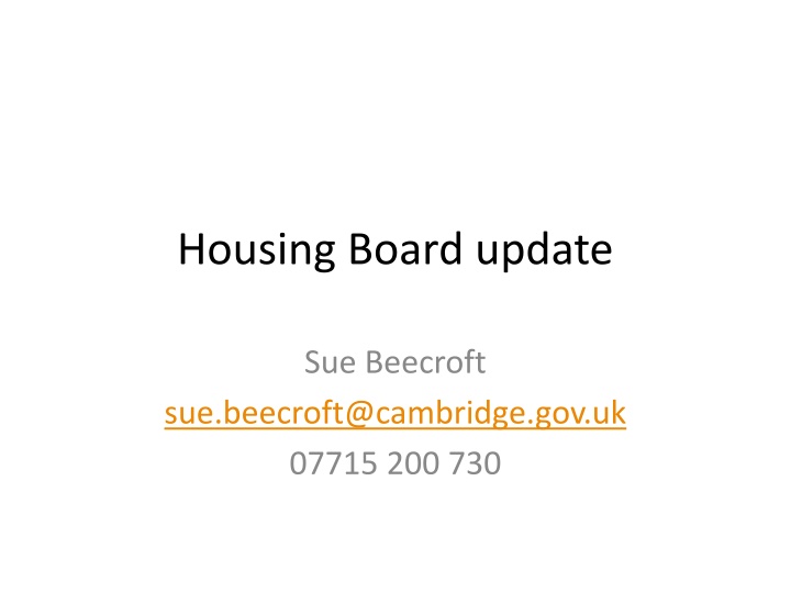 Hierarchy of Housing Board and Covid-19 Response Groups
