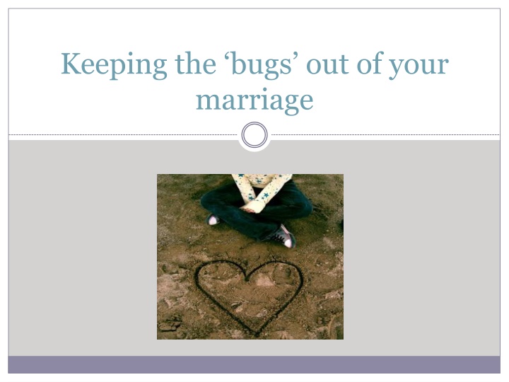 Tips for a Happy and Healthy Marriage