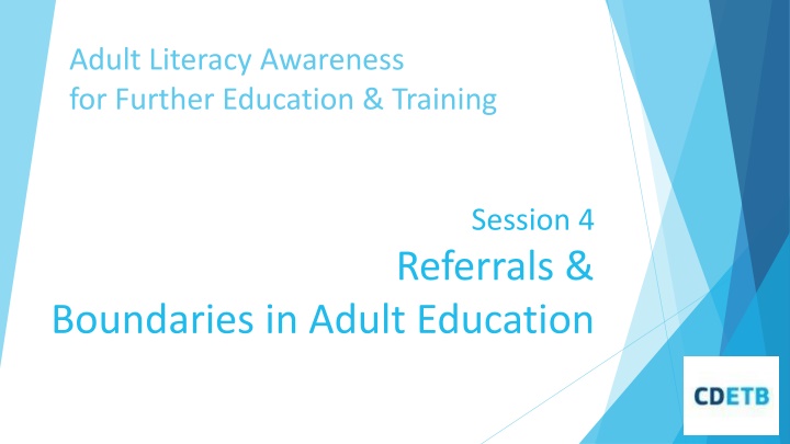 Enhancing Adult Literacy Awareness and Education Programs