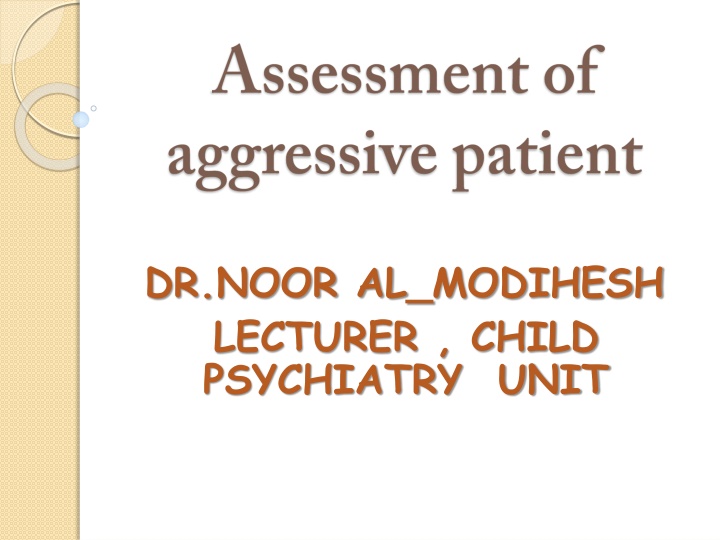 The Difference Between Aggression and Agitation in Psychiatry